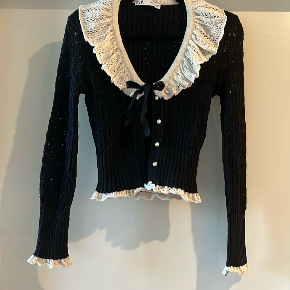 Adorable Zara Sweater.
